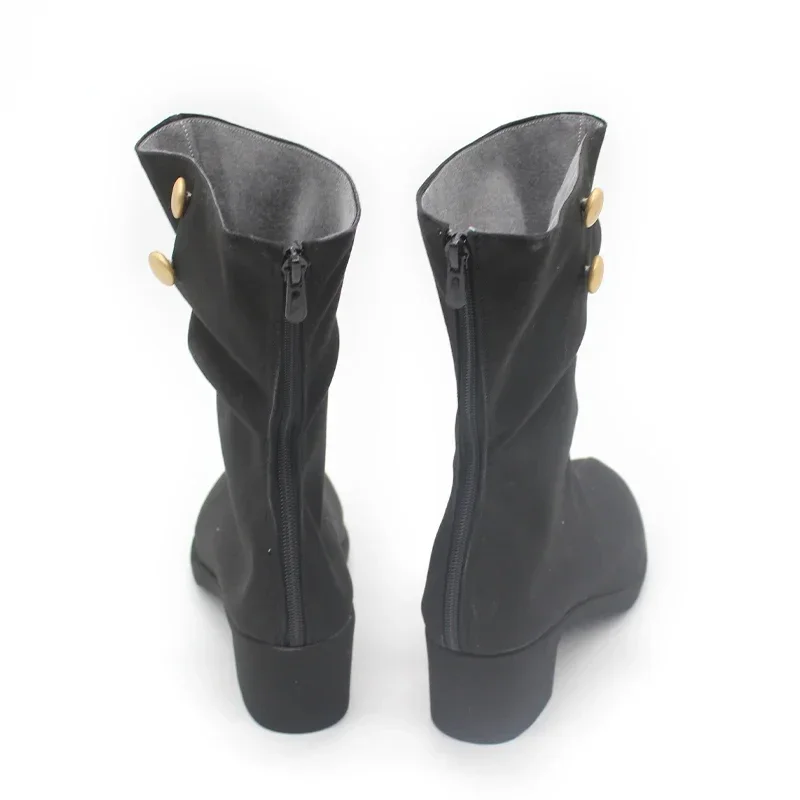 Lily Hanazono Scarpe Cosplay Anime Spy Room Scarpe in pelle PU Stivali di carnevale di Halloween Puntelli Cosplay realizzati su misura