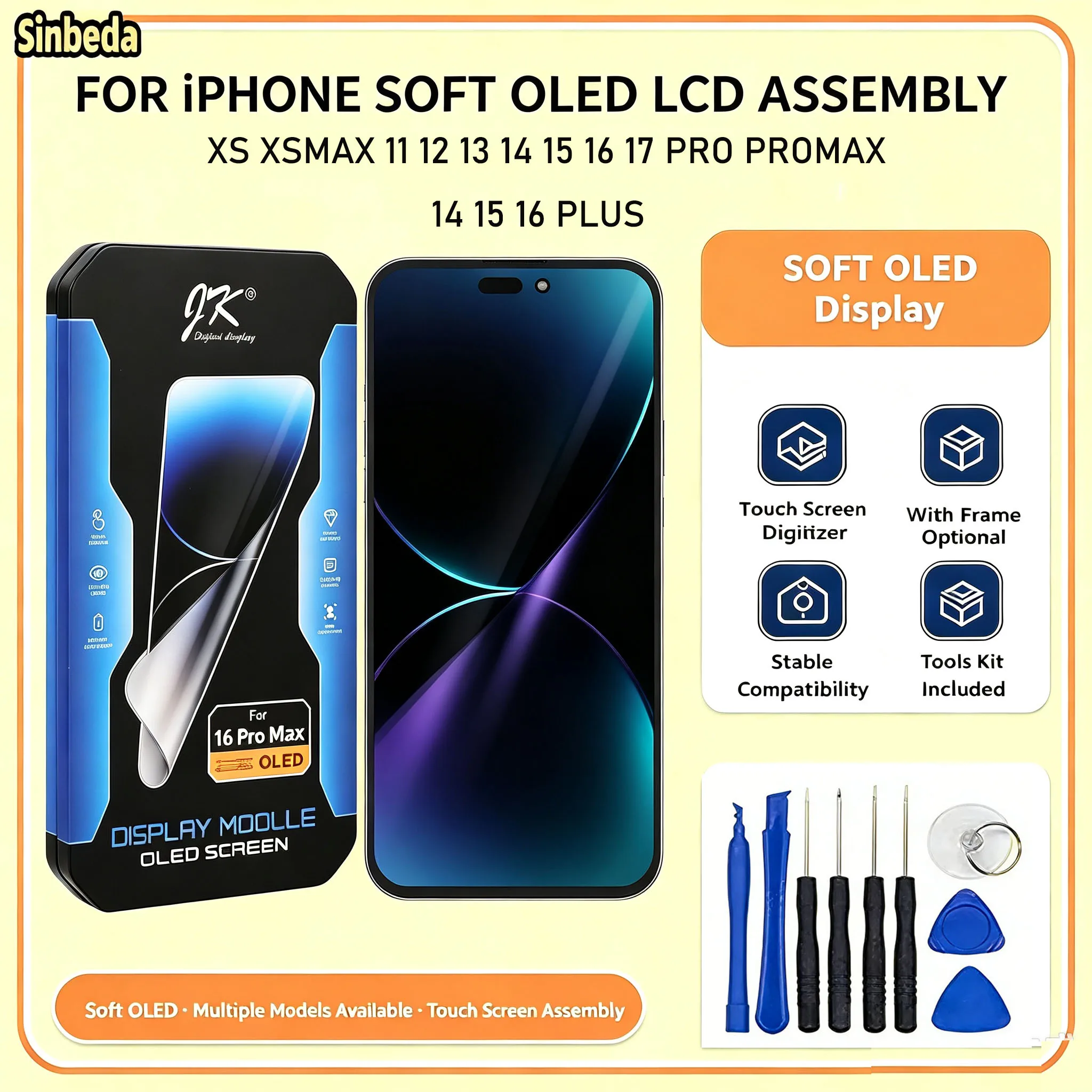 schermo-oled-jk-morbido-e-rigido-per-iphone-xs-xsmax-11-12-13-14-15-16-17-plus-pro-max-2-pezzi-gruppo-digitalizzatore-touch-screen-strumenti-di-riparazione
