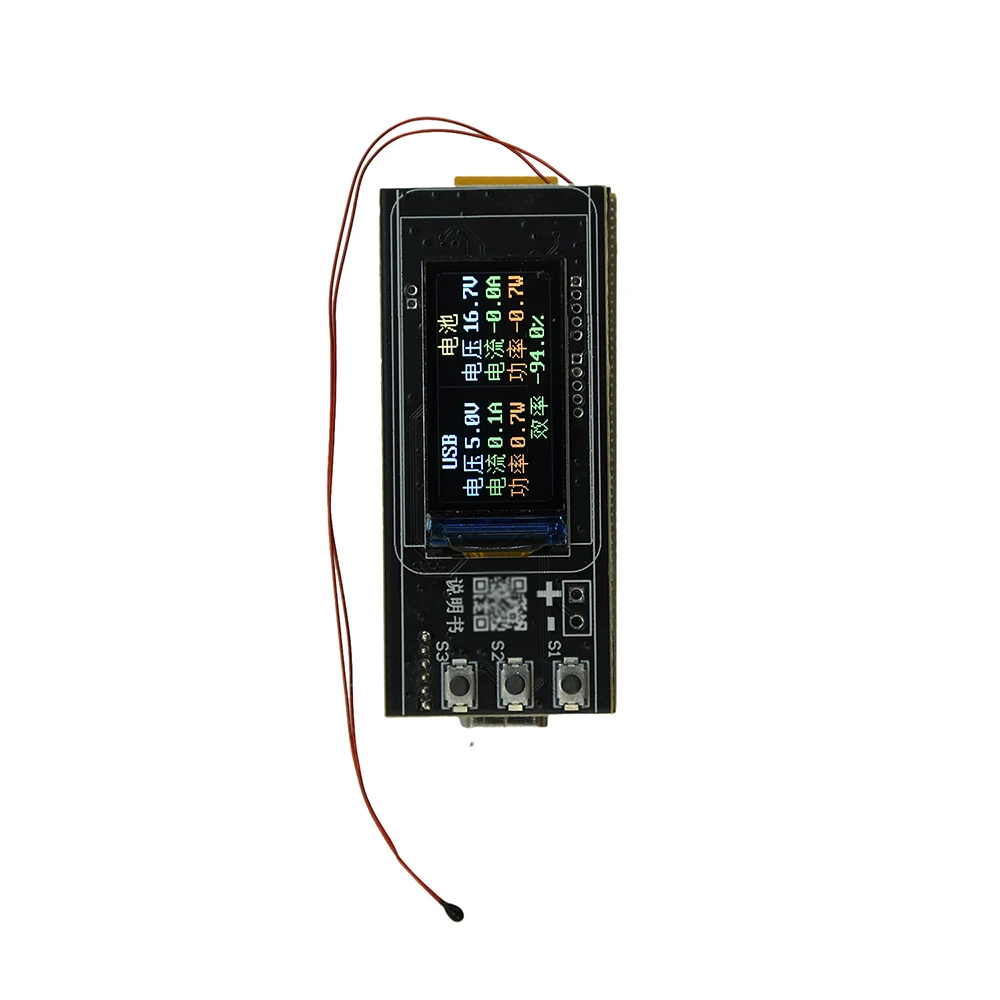 PD140W Schnelllade-Modul TFT-Display 2-6S Lithium-Batterie-Ladeplatine Powerbank-Mainboard-Kit IP2366 Buck-Boost-Wandler – Detail 12