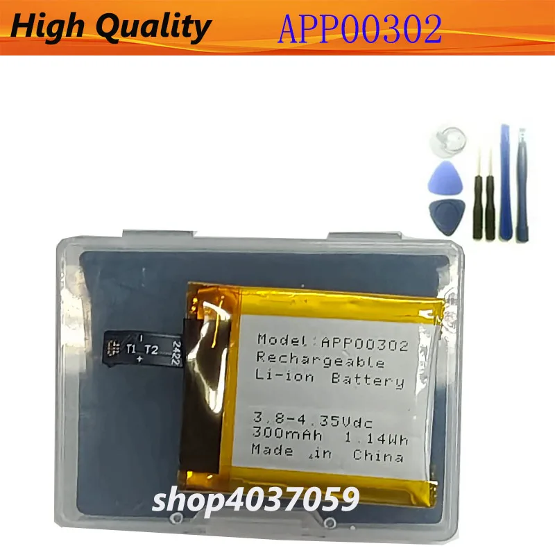 Battery NEW APP00302 For APACK 300mAh Li-ion Battery Rechargeable bateria with free Tools