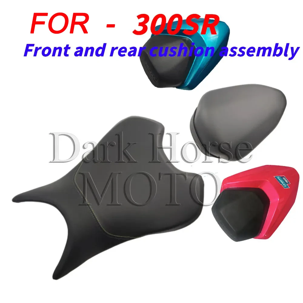 Motorcycle Front And Rear Seat Cushion Assembly Modified Competitive Rear Seat Hump Cover FOR CFMOTO 300 SR 300SR