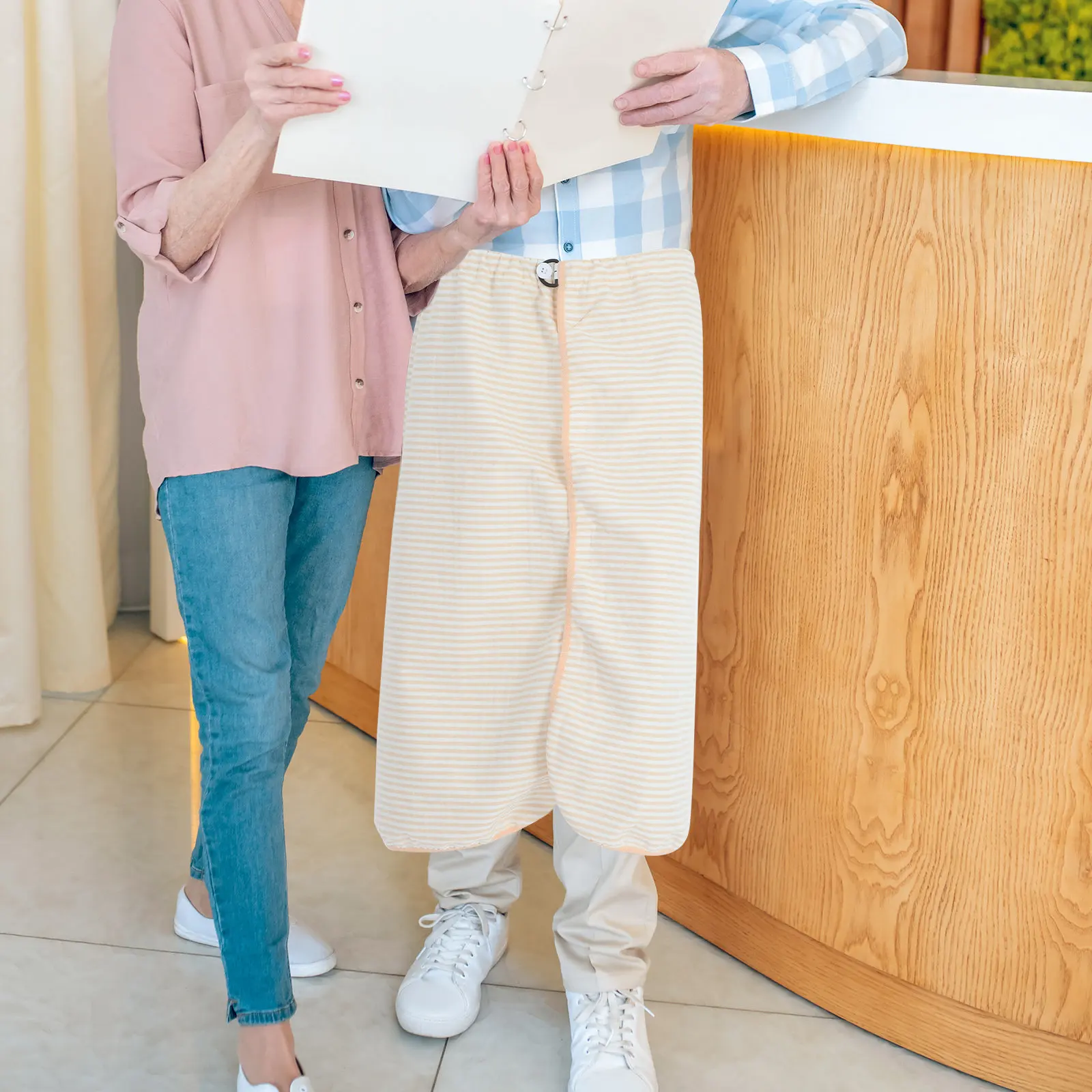 

1Pcs Water Resistant Diaper for Elderly Adults Washable Reusable Urinary Skirt Incontinence Underwear Use Quick Dry