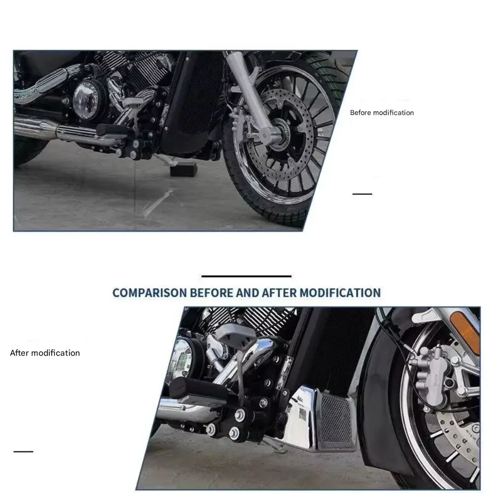 【Perfect fit】For Lifan/JONWAY V400 lower deflector engine protection cover shield modification accessories dedicated