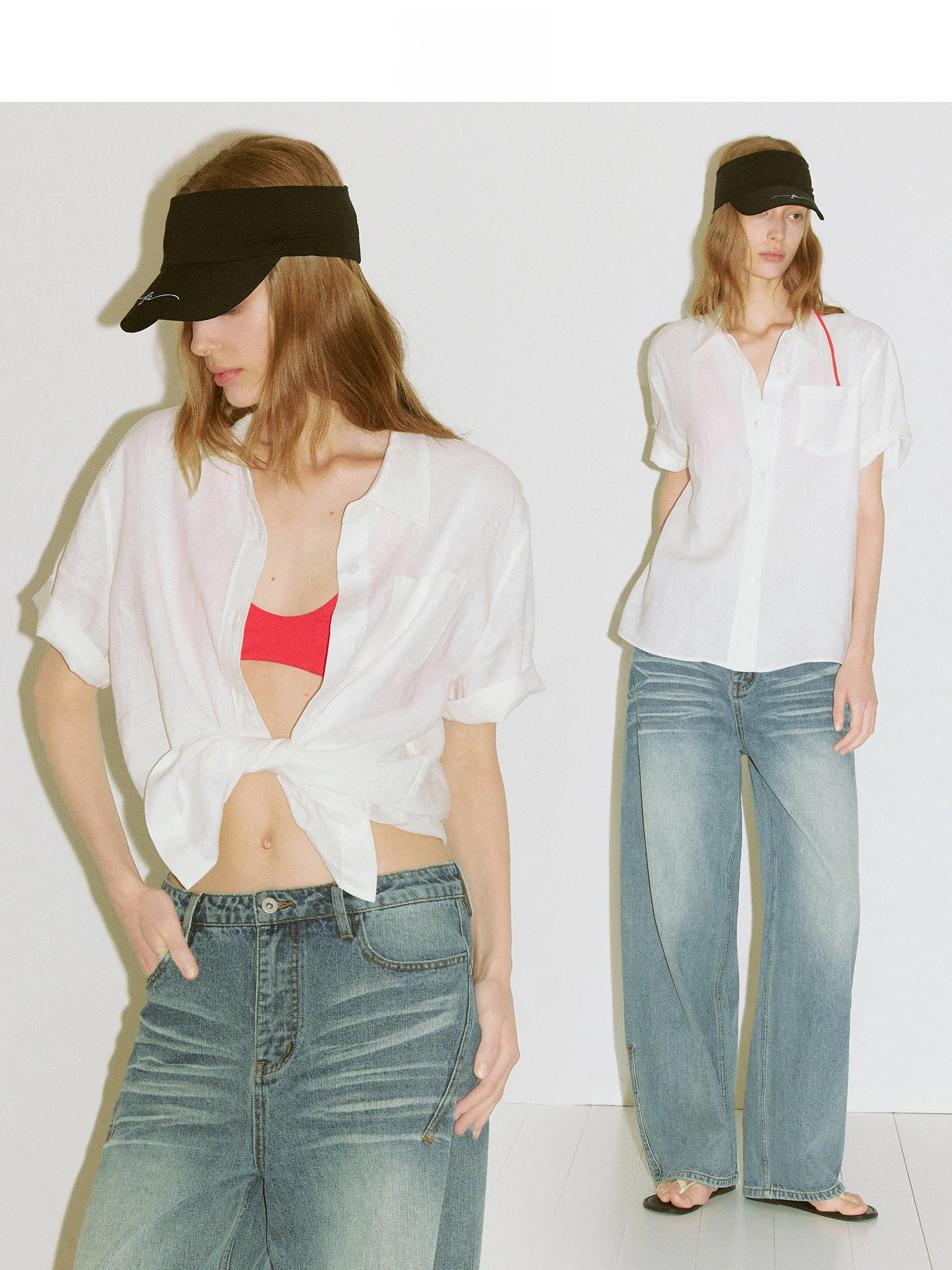 

Женская классическая льняная рубашка Fano свободного кроя, летняя коллекция 2026, модная, удобная, дышащая, с защитой от УФ-излучения, с коротким рукавом, цветной топ