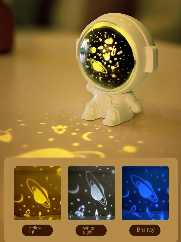 C9 astronaut projection lamp space robot music night light children\'s bedroom charging starry sky sleeping atmosphere light