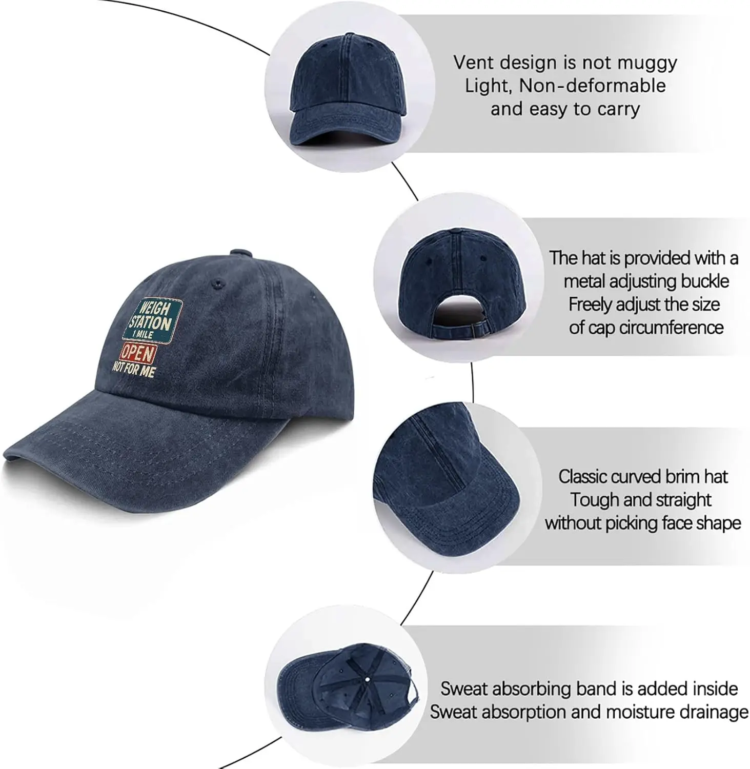 Шляпы дальнобойщика для мужских бейсболок, эстетические мытые шляпы для папы