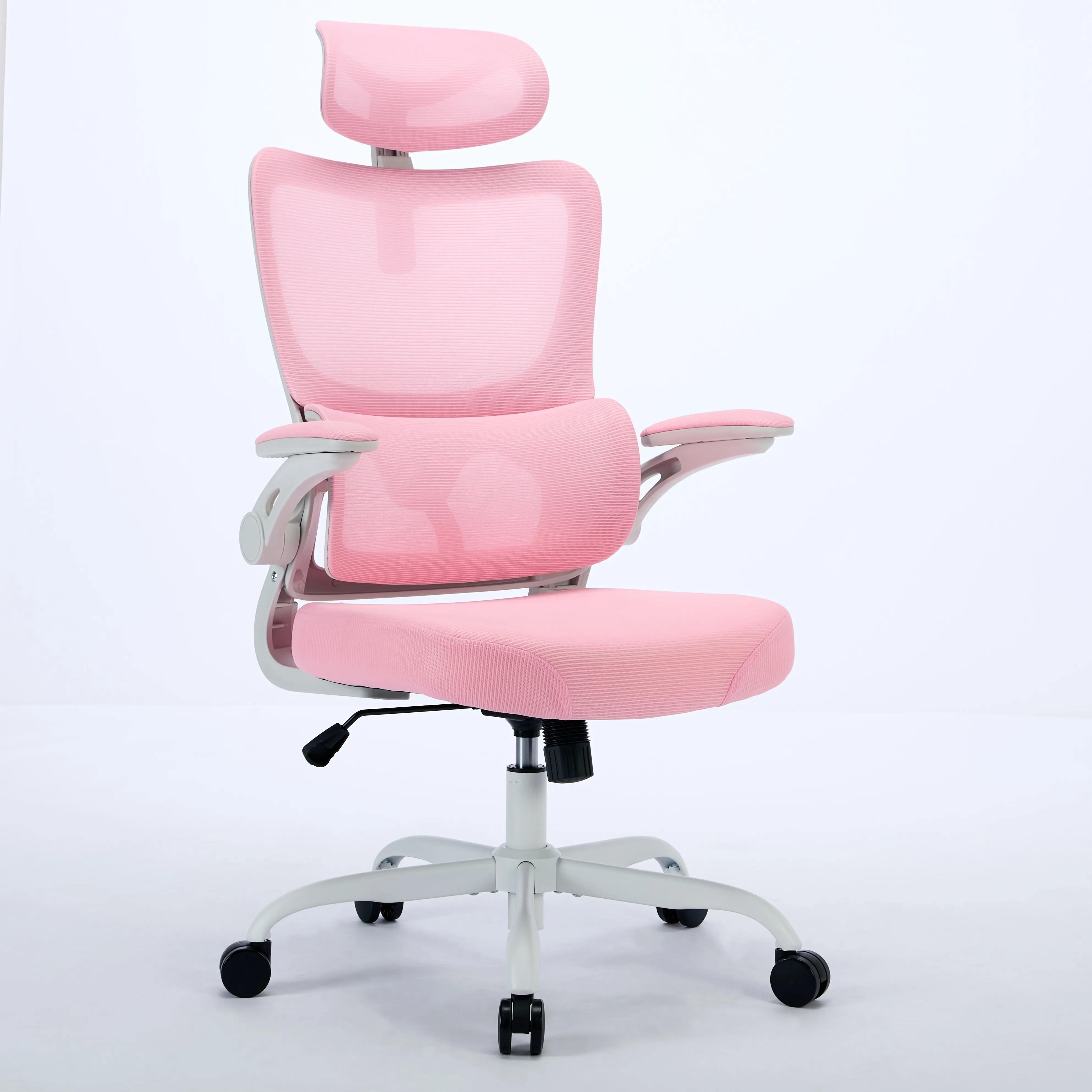 

Popular Modern Luxury Style Swivel Ergonomic Mesh Chair Professional Rolling Executive Office Chair with Lumbar Support
