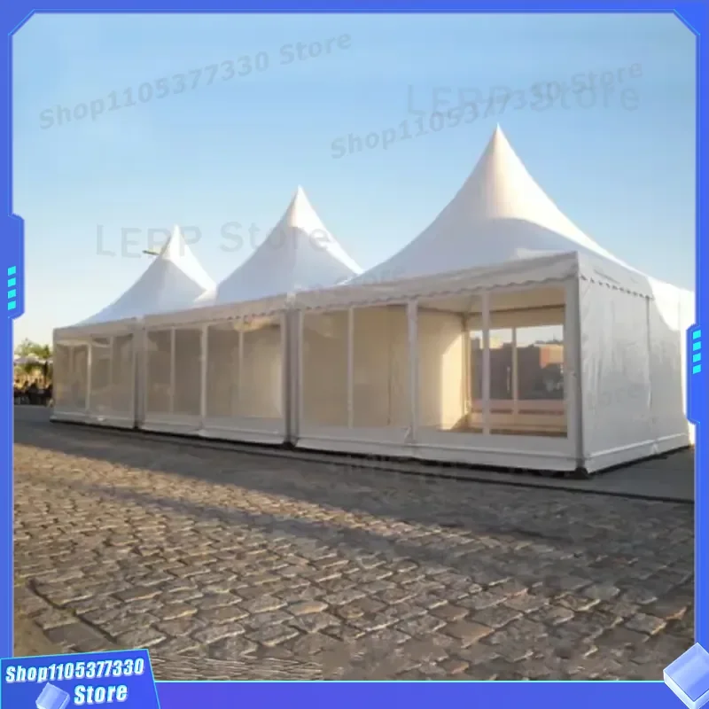 Wholesale 3*3m 4*4m 5*5m 6*6m 8*8m 10*10m Outdoor PVC Gazebo Pagoda Tent for Party