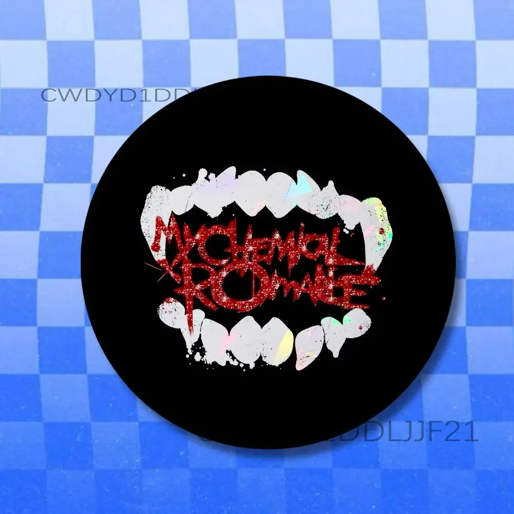 M-My Chemical Romance Gerard Way  Badge Handmade Button Brooch for Backpack Hat Shirt Accessories Gifts