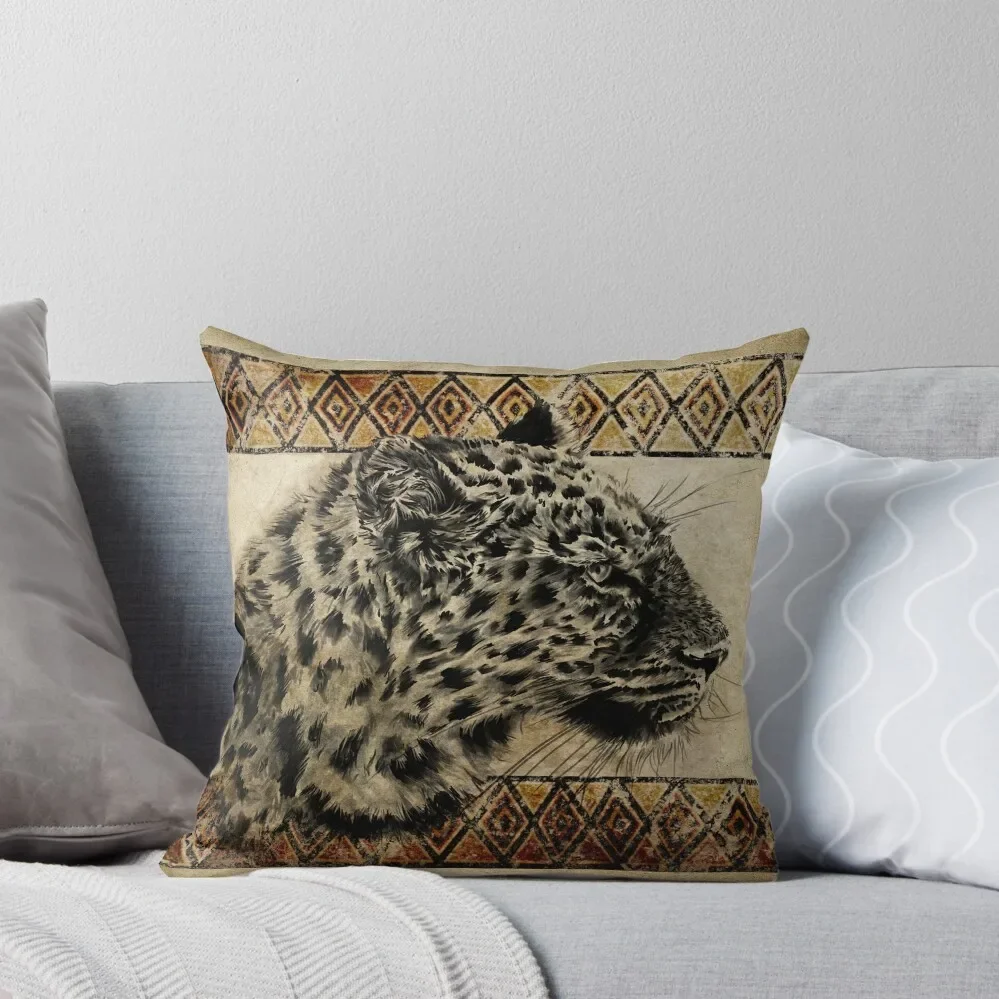 

Serengeti Leopard Throw Pillow autumn decoration Sofa Cover pillow