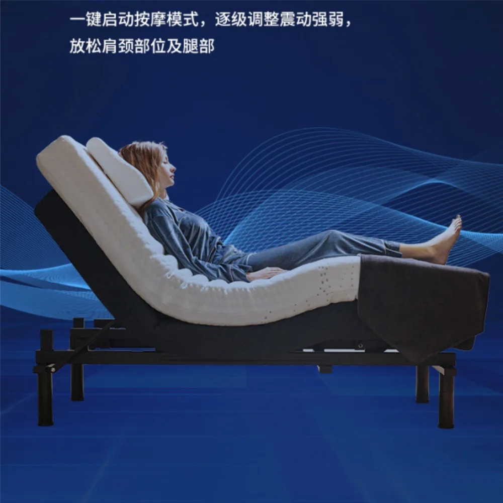 سرير ذكي للتدليك مضاد للشخير بدون جاذبية، سرير كهربائي لتعديل الخصر والرأس والرقبة #3