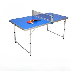 Mini juego de tenis de mesa plegable para el hogar, tenis de mesa para niños, almacenamiento interior, fabricante, venta al por mayor, nuevo