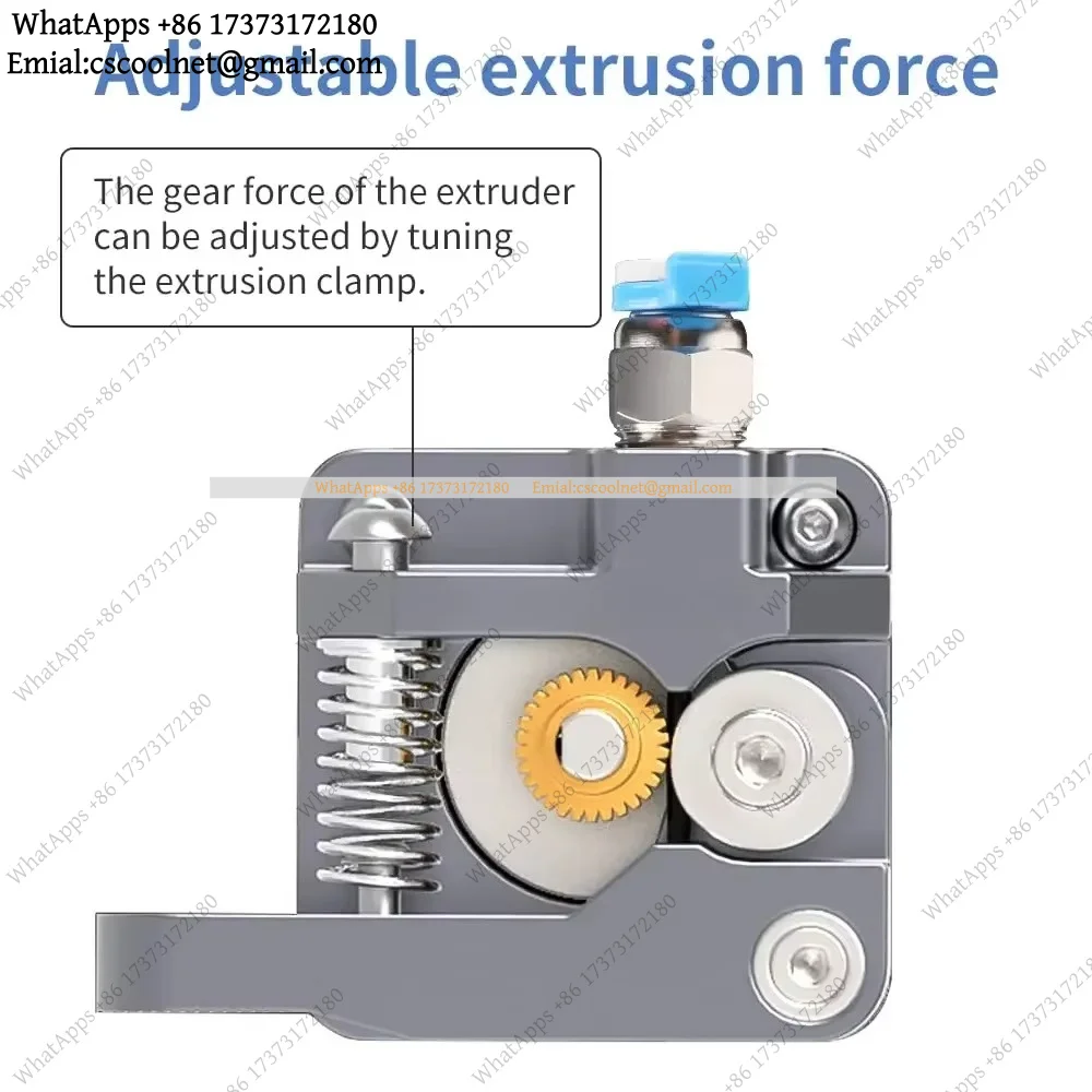 k3 for Creality Ender 3 MK8 Metal Extruder Upgrade — 1.75mm Filament, for Ender-3 V2/Pro/Max, CR-10/10S