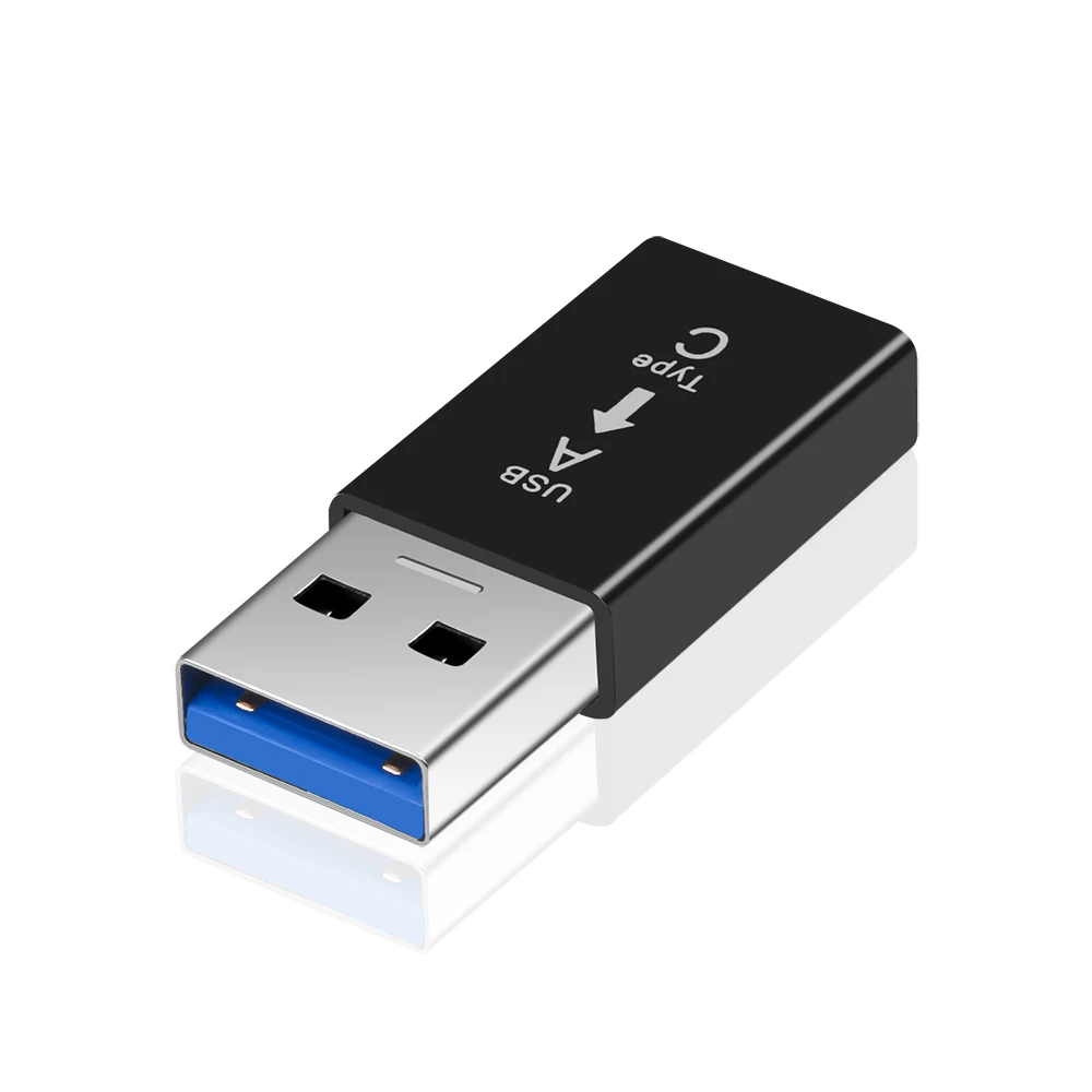 Переходник с USB C на USB A, OTG Type C адаптер для зарядного устройства, адаптер питания с USB C «мама» на USB «папа» для iPhone, Samsung, Xiaomi, Redmi, Huawei
