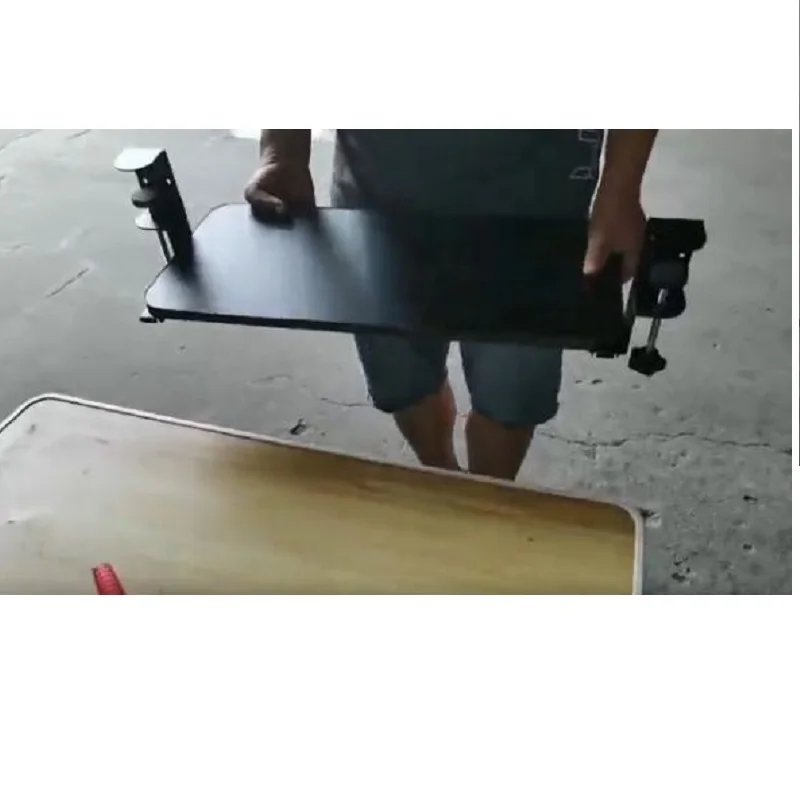 

Pull Out Keyboard Tray Height Adjustable Mouse Tray for Typing Computer Keyboard & Mouse Tray Slide-Out Platform Computer Drawer