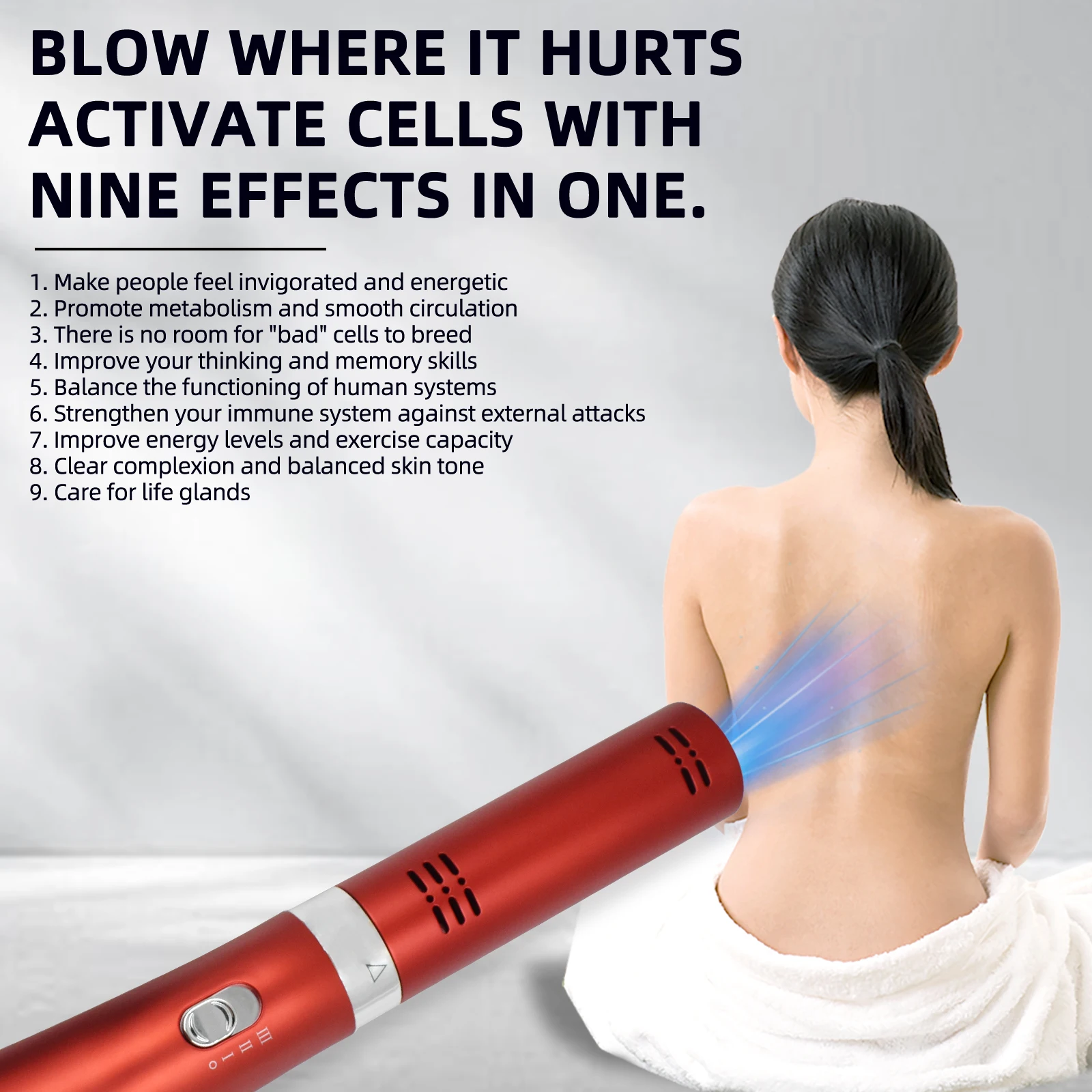 Terahertz Little God 6.0 Therapy Classic Blower Electronic Security Products THZ Quantum Therapy Pain Relief  Iteracare Machine