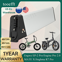 For MATE X Engwe EP-2 Pro Engine pro 2.0 Battery 48V 13Ah 16Ah 17.5Ah Battery for MATE X Jinhma R7 Pro Electric Bicycle Battery