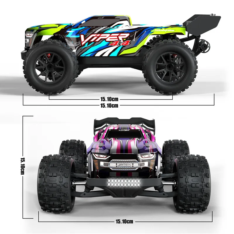 All-Terrain Rc Remote Control Truck Brushless Version High-Speed Four-Wheel Drive Off-Road Climbing Rc Off-Road Vehicle Gift