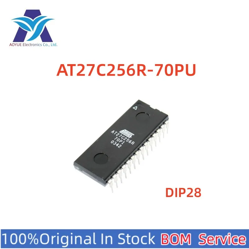 New Original Stock IC AT27C256R-70PU AT27C256R AT27C256 IC One Stop BOM Service Bulk Purchase Please Contact Me Low Price