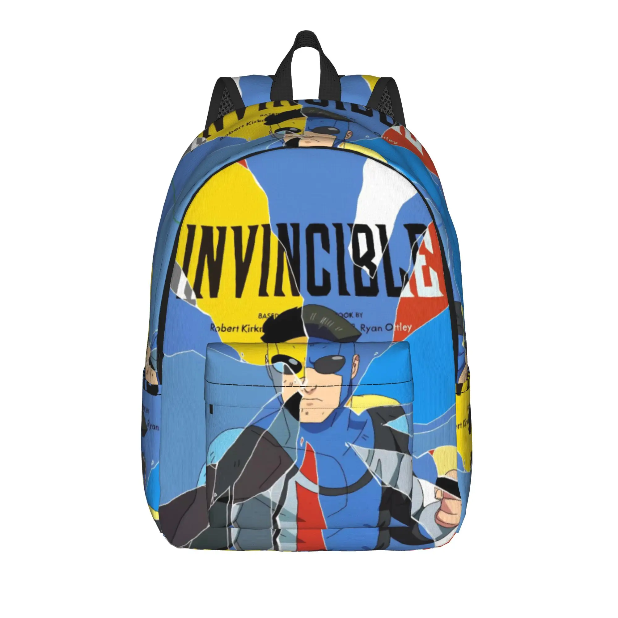 

Invincibles Comic Backpack for Men Women Fashion High School Hiking Travel Daypack Laptop Shoulder Bag Durable