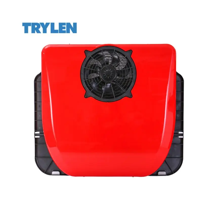 Custom Color 24V Air Conditioner Truck Air Conditioning System 2300W Battery AC Electric Rooftop Integrated Parking Cooler