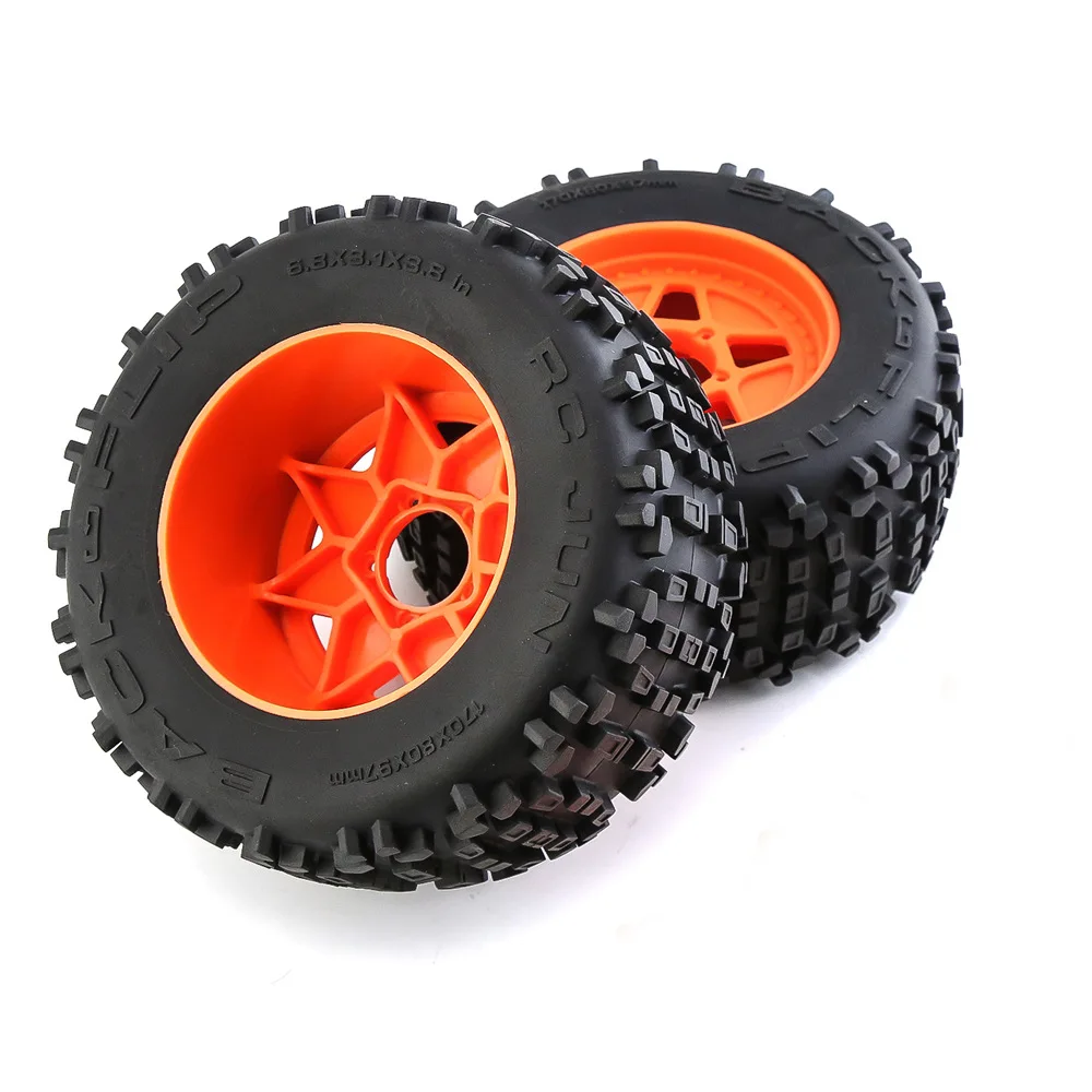 1/7 1/8 RC Car Off-Road Tires For TRAXXAS ARRMA HPI TAMIYA Bigfoot Crawler Rock Cars Competitive Truck Universal Tires