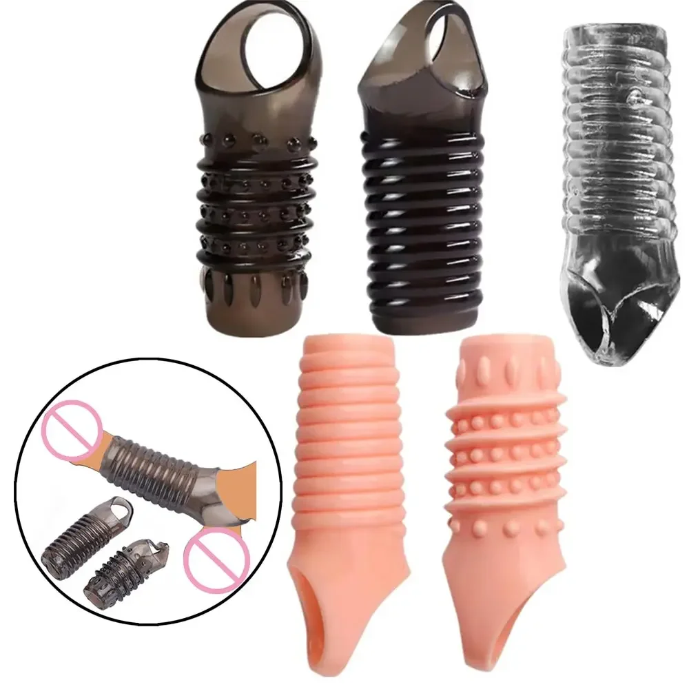 Anillo para glande para agrandar el pene, eyaculación precoz, anillo para hombre genital para adulto, vibrador para hombres y mujeres, turco superior