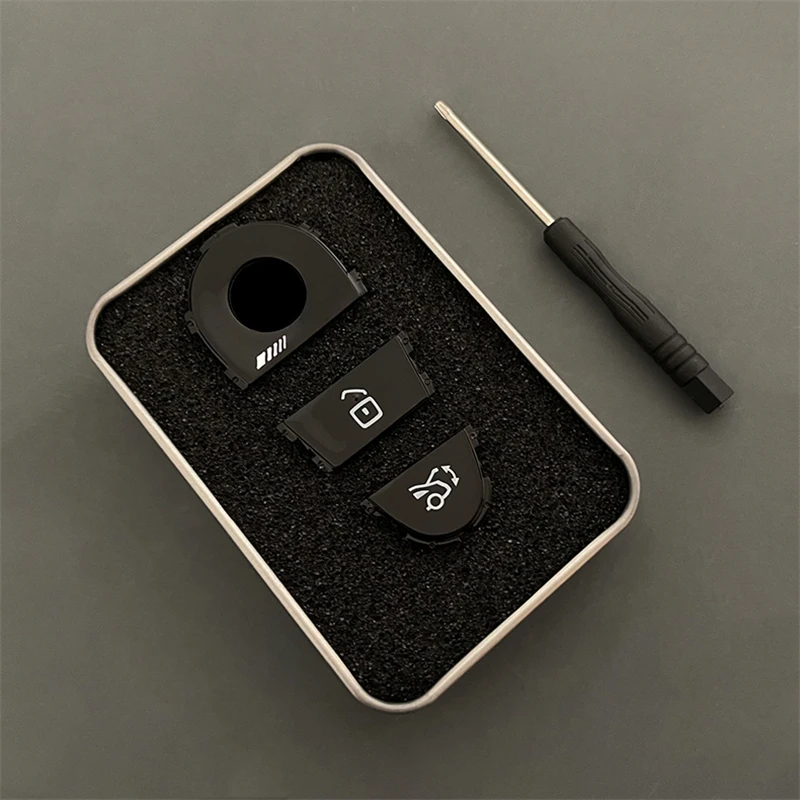 Car Key Shell Modification Accessories Remote Key Case Cover Decoration For Mercedes Benz C E S Class EQS W206 W214 W223 V297