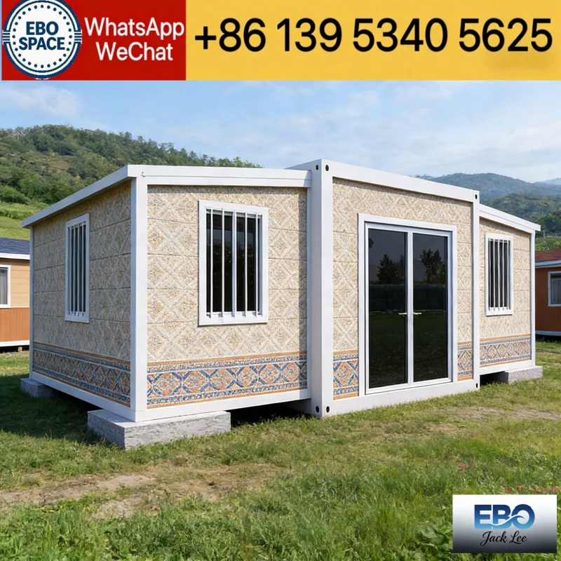 Budget Expandable Container House Prefab System Ideal for Temporary Housing and Camp Construction Projects