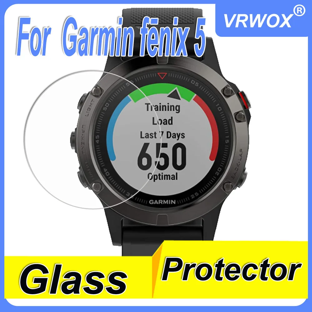 

3Pcs 9H Tempered Glass For Garmin fēnix 5 5S Fenix 6 6S 6X Pro 7 7S 7X Smart Watch Clear HD Screen Protector Film Accessories