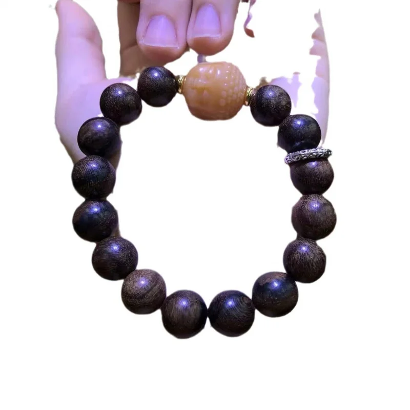 Jewelry Eaglewood Single Circle Buddha Head Bracelet Ornament Supply