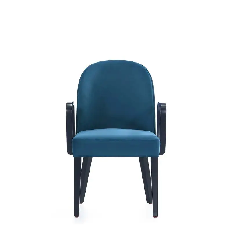 Blue Upholstered Armchair