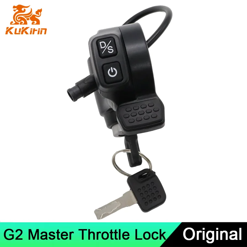 

Electric Lock Throttle Switch Integrated Parts Kickscooter Accerrator Switch with Key Throttle Speed For Kukirin G2 Master Parts