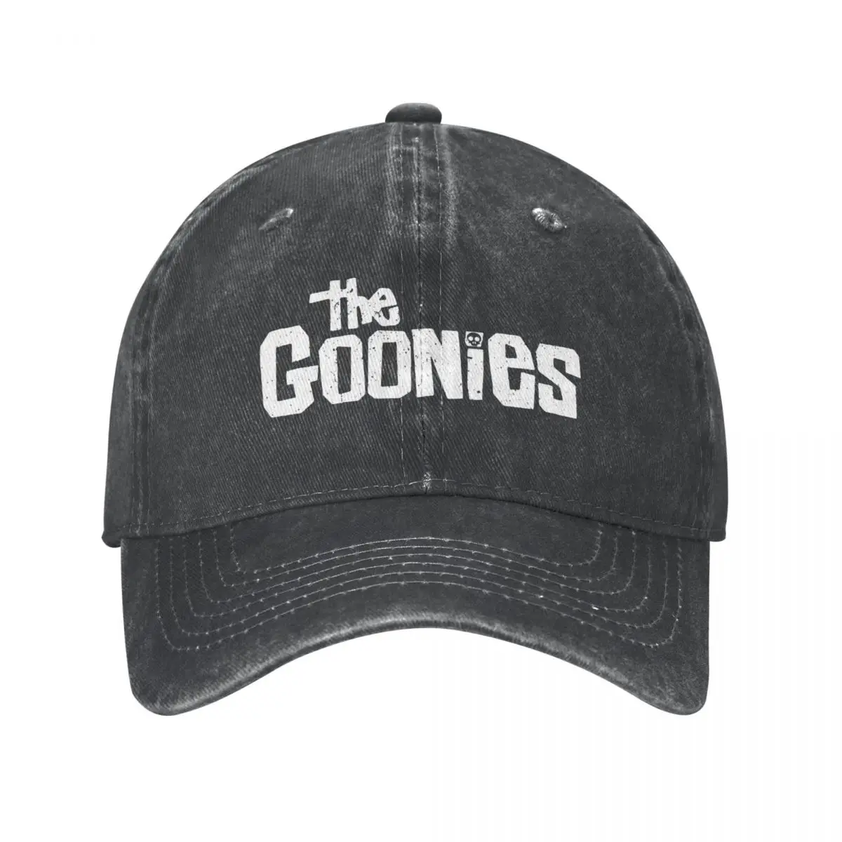 

The Goonies TV Series Unisex Baseball Caps Distressed Washed Caps Hat Retro Outdoor Running Golf Adjustable Fit Headwear