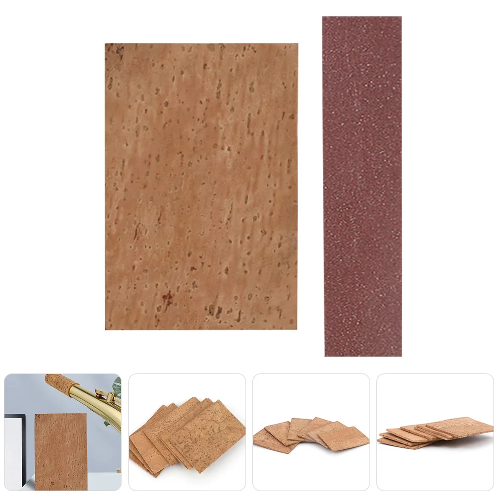 

Clarinet Saxophone Cork Sheet Durable Lightweight Simple Structure Easy to Use for Repair Replacement of Old Corks