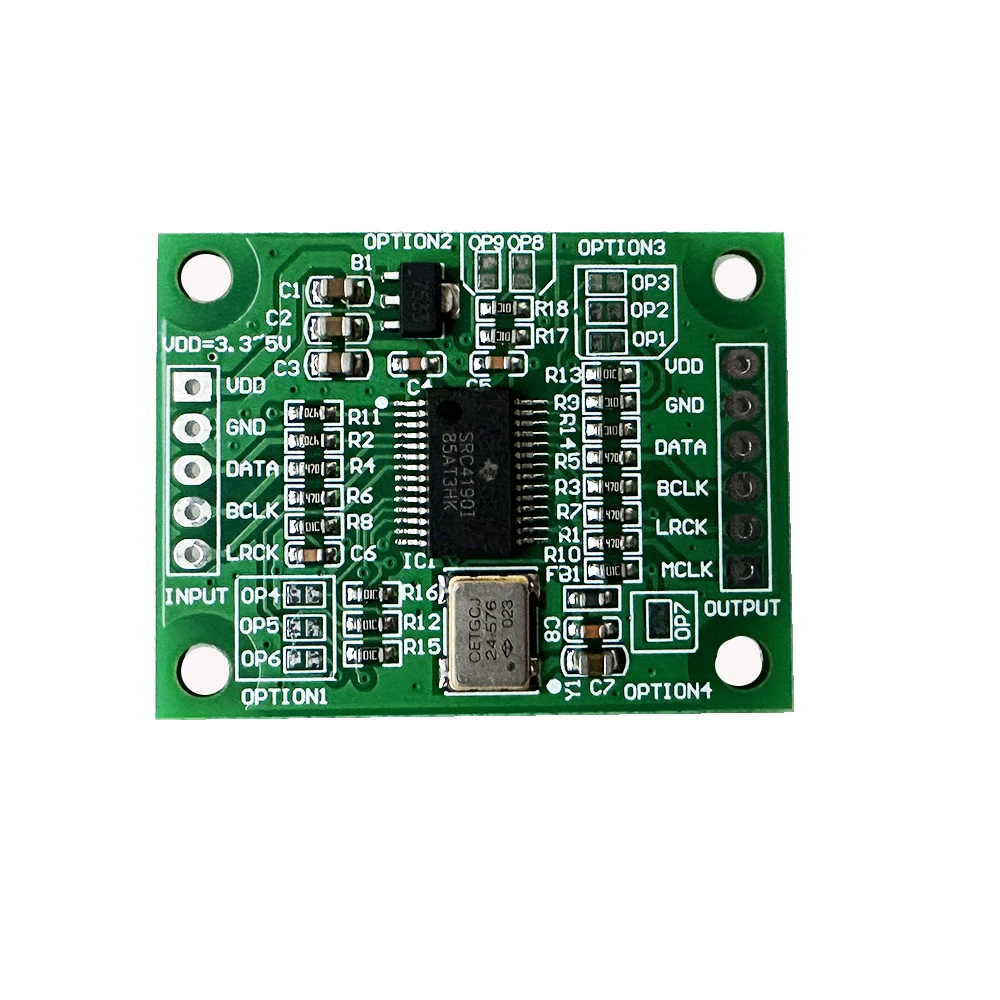 SRC Sampling Frequency Up-and-down Conversion / 3-wire I2S To 4-wire I2S/IIS Format Conversion