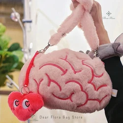 Pink Bear Backpack Y2K Waterproof PU Leather Schoolbag Girl Cartoon Box Kawaii Bookbag Anime Camouflage Cute Travel Shoulder Bag