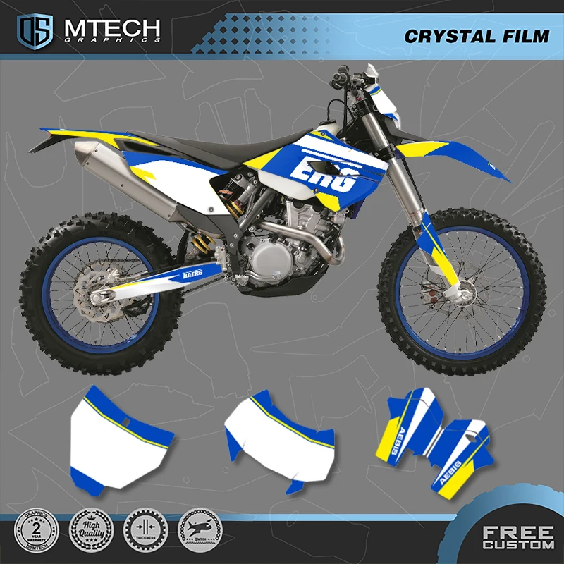 

DSMTECH Motorcycle Graphics Decals Stickers Kits for HUSABERG TE 125 250 300 FE 250 350 450 501 2013 2014 006