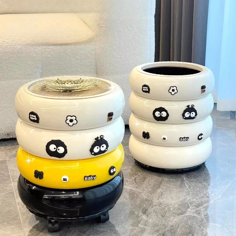 living room toilet with lid deodorant removable paper basket Kitchen trash household large Separate trash binscapacity bathroom