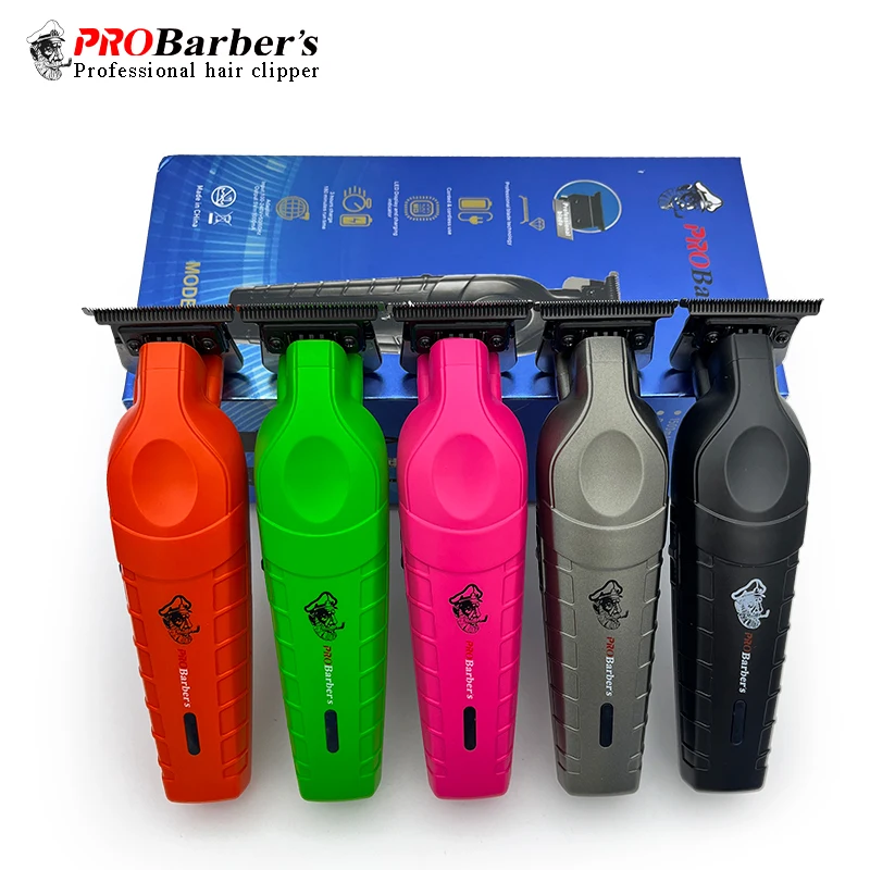 

Professional Trimmer Hair Cutting Machine Barber Cordless 0mm Zero Gapped Carving Cutting Machine Hair Trimmer Clipper