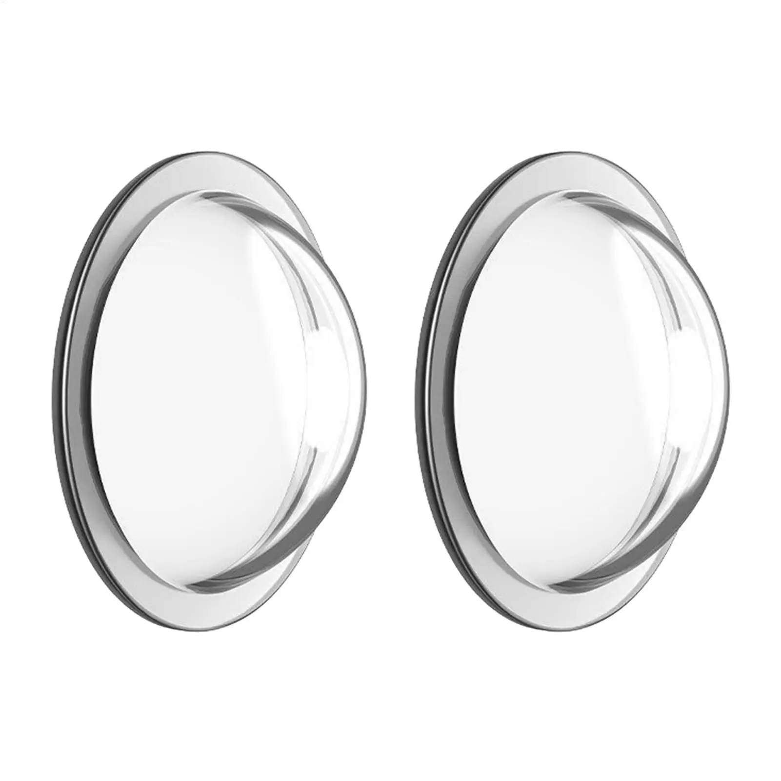 2pcs Car Camera Lens Guard Protector With Rain Cover  Protective Sticky Lens Guards Anti-Scratch Lens Protector Accessories
