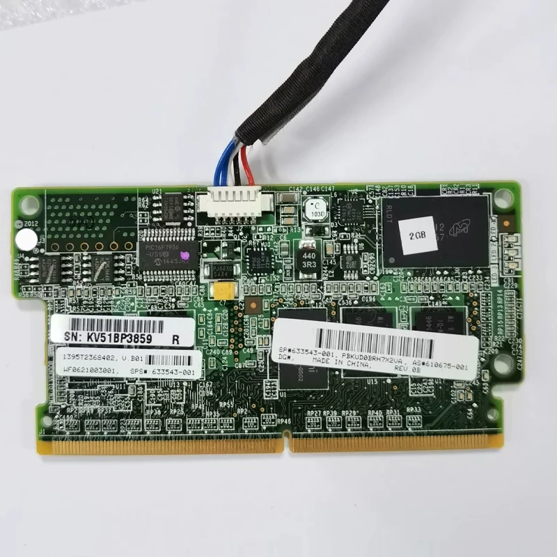 633543-001 633542-001 633540-001 For HP P421 P420 P222 Array Card For HP G8 512M 1G 2G FBWC Array Cache Module High Quality