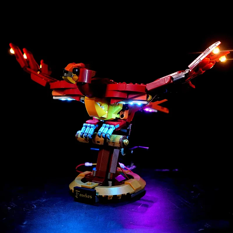 Diy Rc Led Light Kit Voor Lego 76394 Birdie (Alleen Led Licht, Zonder Blokken Model)