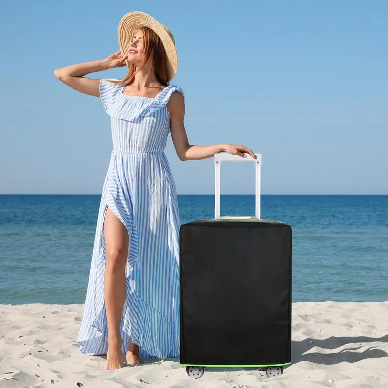 Чехлы для багажа унисекс с защитой от царапин, защита для чемодана для 28-дюймового чемодана, дорожные аксессуары, пылезащитный чехол, принадлежности для багажа