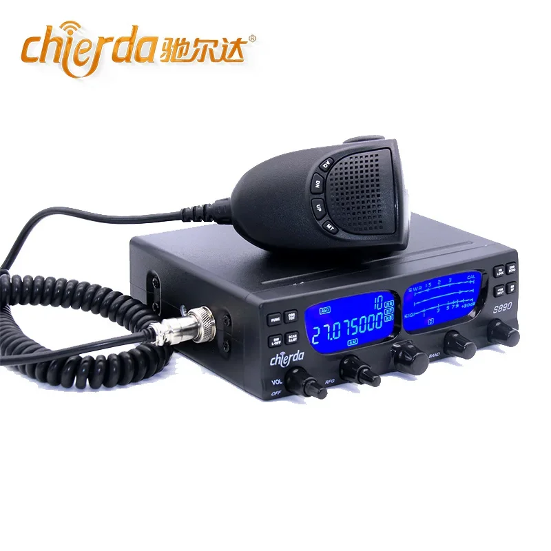 S890 AI Noise Reduce  CB AM  FM SSB LSB USB PA 27mhz Car Marine mobile Radio Vehicle Walkie Talkie