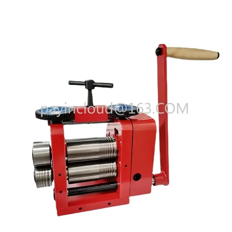 100MM Jewelry Making Machine  Wire Rolling Mill Silver