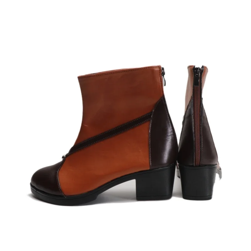 Alma Hunter of Monster Cosplay chaussures bottes tenues de jeu de rôle chaussures de carnaval d'halloween