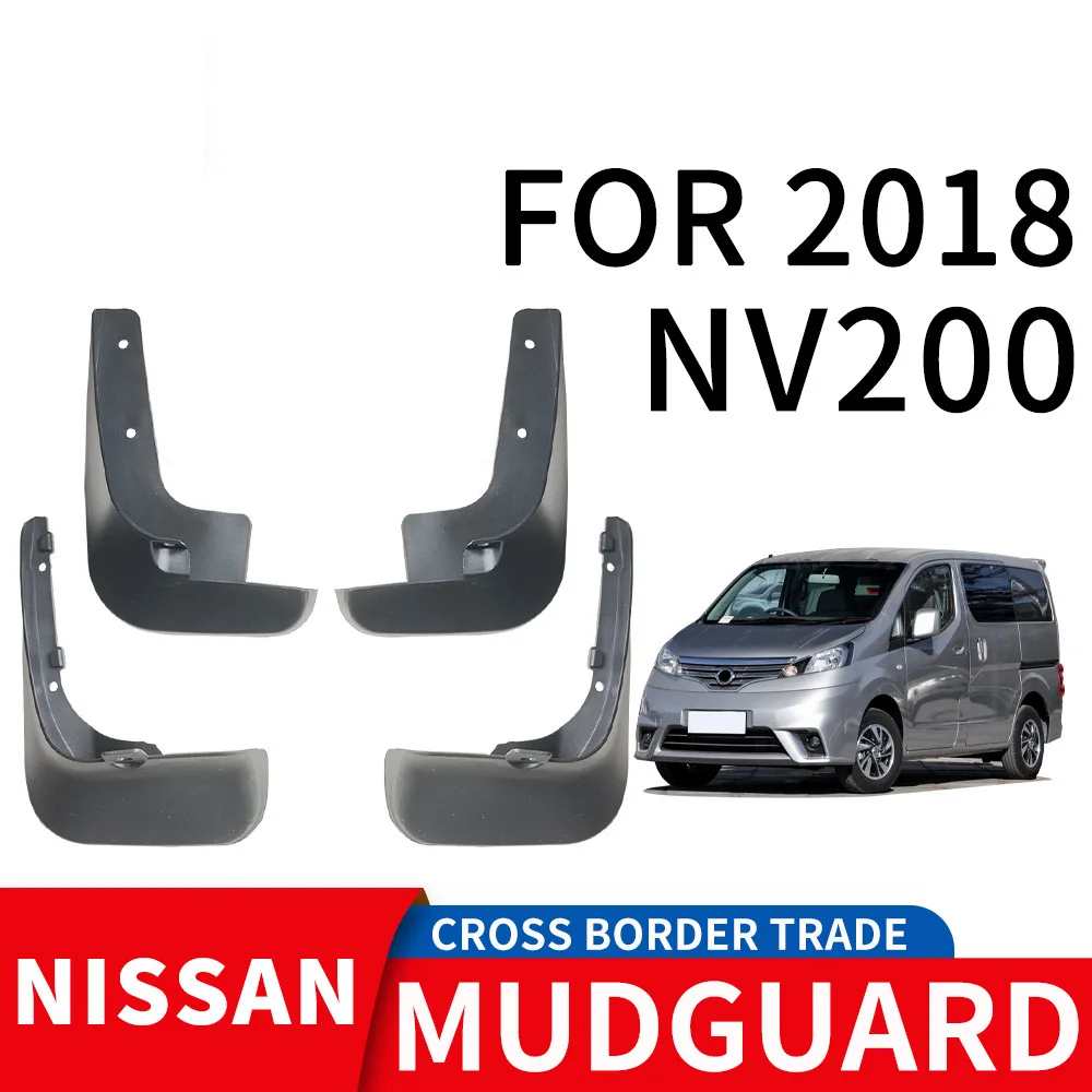 

For 2018 NISSAN NV200 mudguard Mudflaps Front Rear Flares Splash Guards Cover Car Accessoie