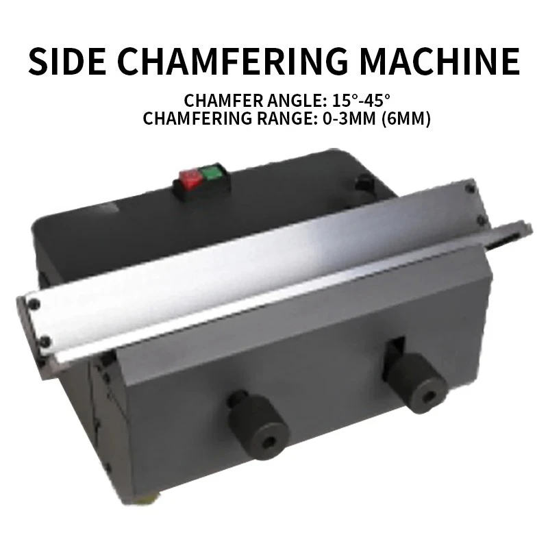 TX-R300 Side Chamfering Machine 380V Desktop High-power Corner Grinding And Polishing Tool 15°-45° Portable Chamfering Machine