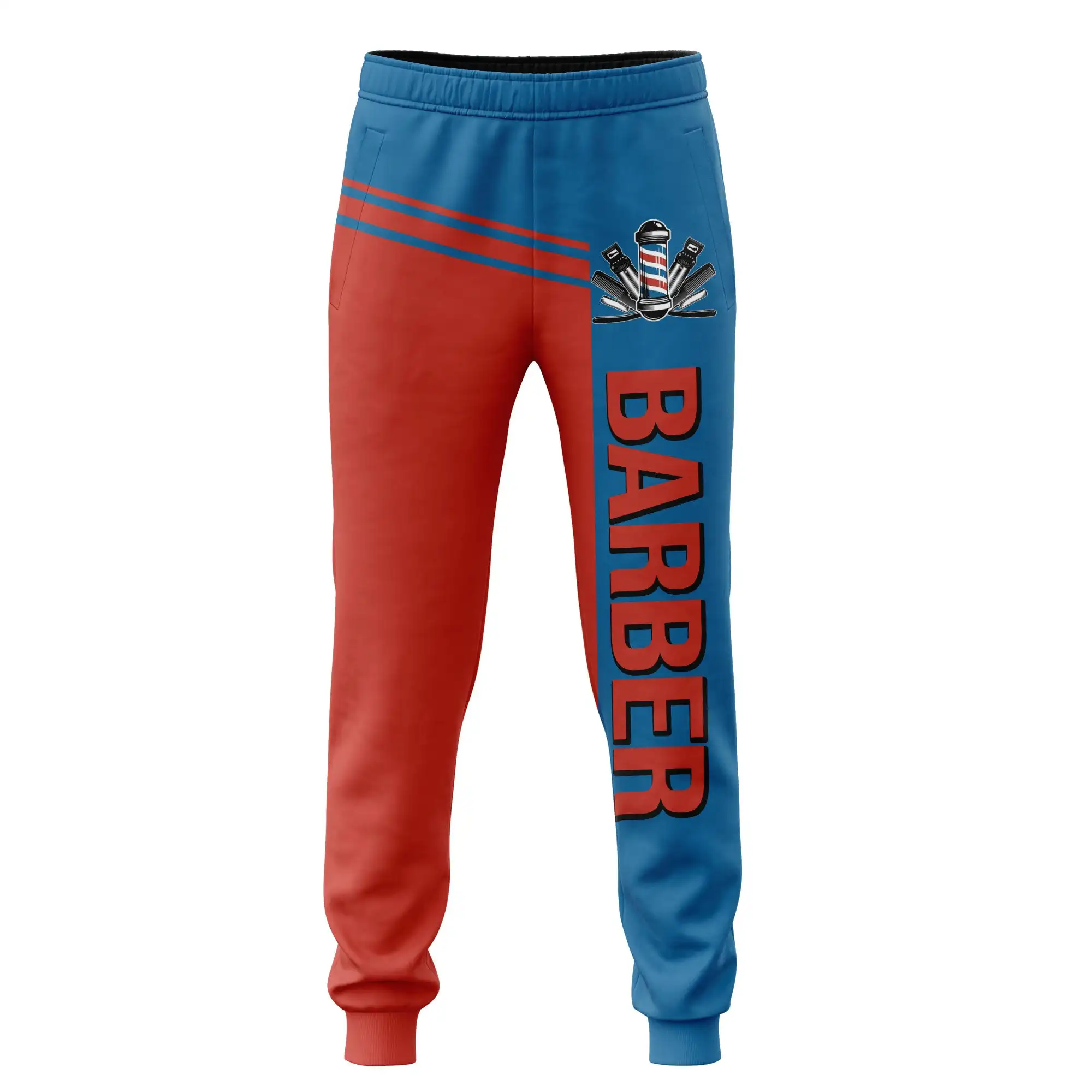 Personalizzato barbiere 3D stampato Combo felpa + pantaloni della tuta autunno Unisex abbigliamento sportivo tute Casual abbigliamento maschile YT-02